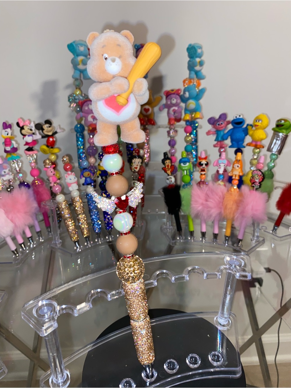 Tenderheart Bear Care Beat Baseball Themed  Pen